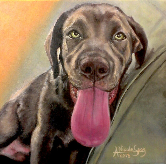 Digger — commissioned portrait